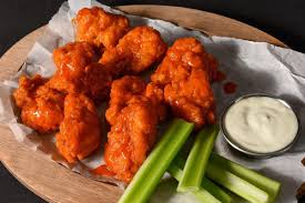 5 peice hot wings