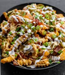 cheese loaded fries