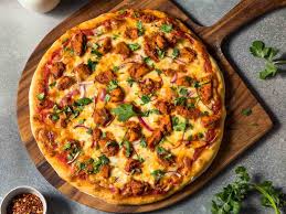 chicken tikka pizza