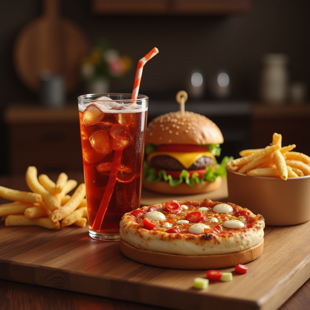 Medium Pizza,2 Zee Burger,Liter Cold Drink