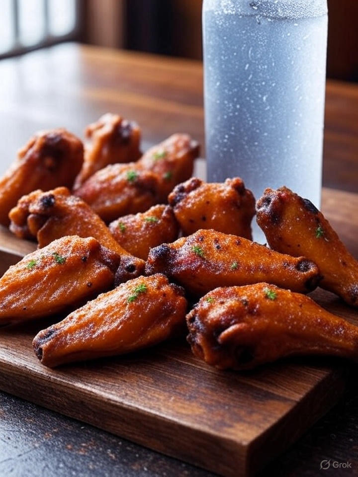 10 Peice of hot wings ,1 liter drink 10 Peice of hot wings ,1 liter drink